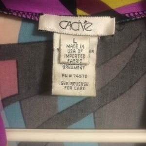 Cache Tops - EUC MULTI COLOR CACHE BLOUSE Cache Tops - EUC MULTI COLOR CACHE BLOUSE